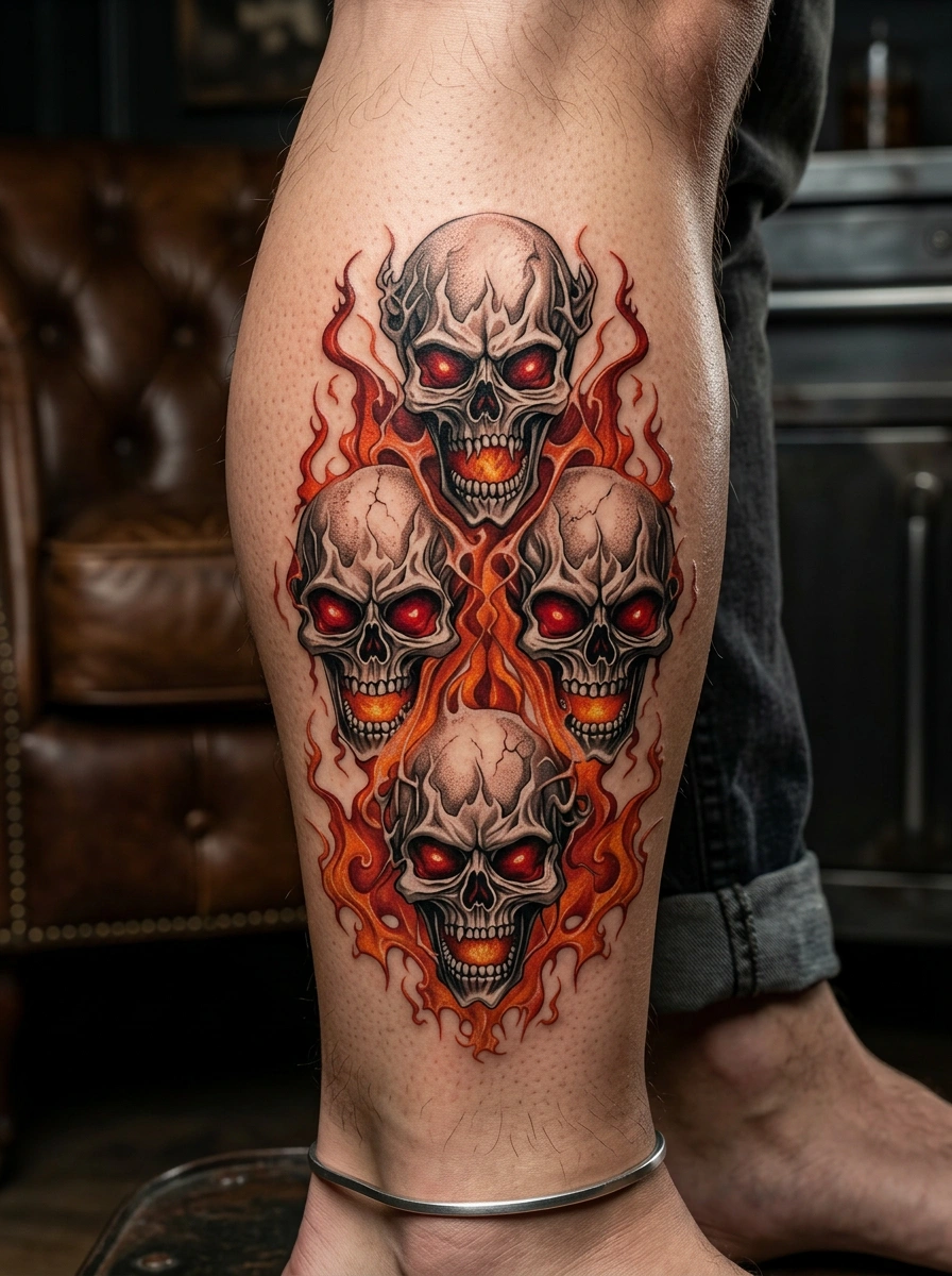 Premium temporary tattoo design showcase preview 6