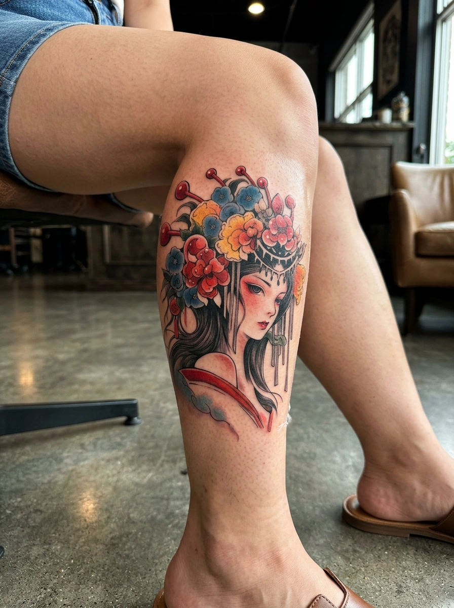Premium temporary tattoo design showcase preview 5
