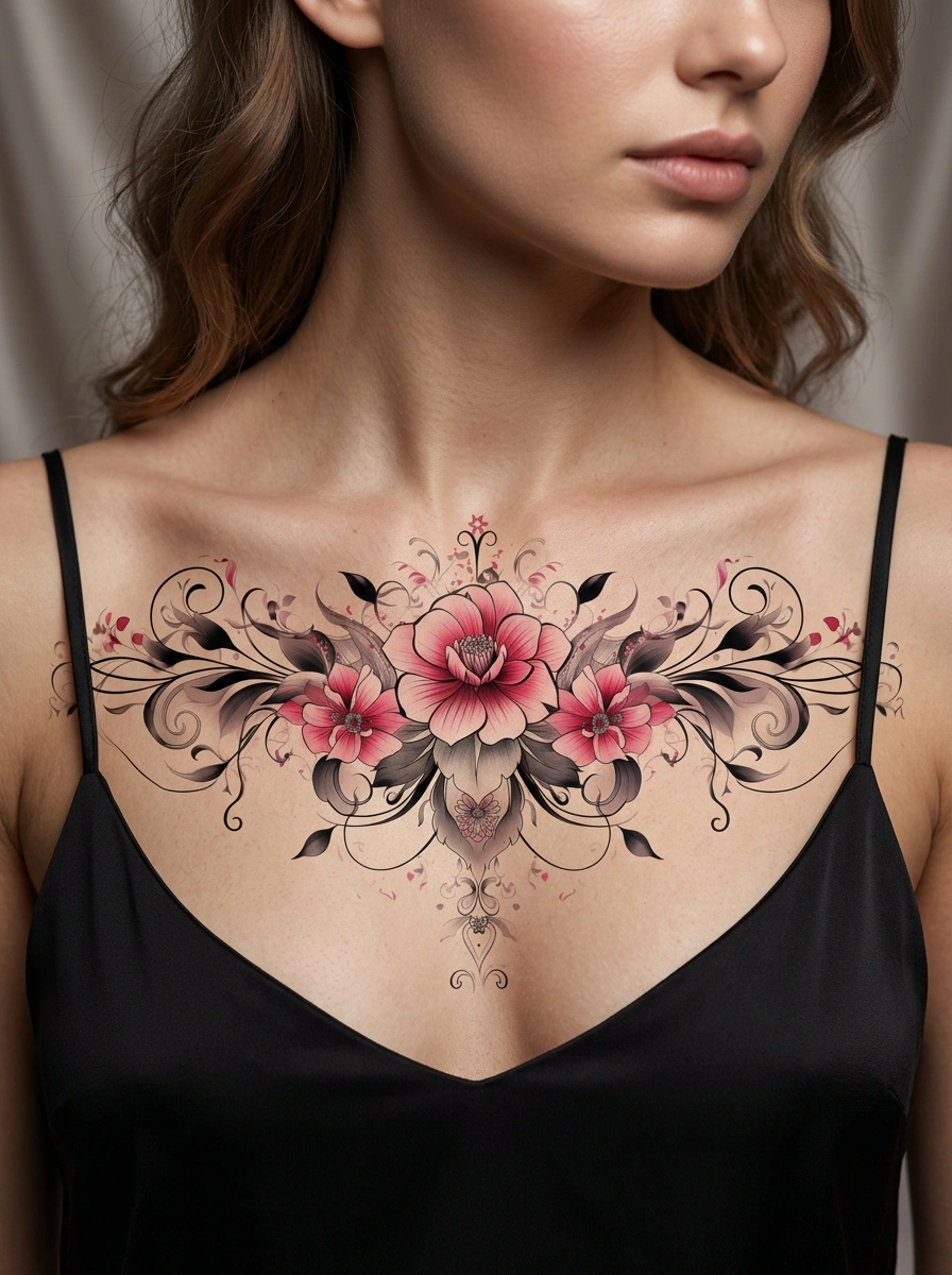 Premium temporary tattoo design showcase preview 9